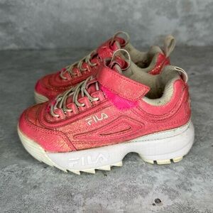 FILA Premium Pink Disruptor 2 5FM00146-682 10.5C‎